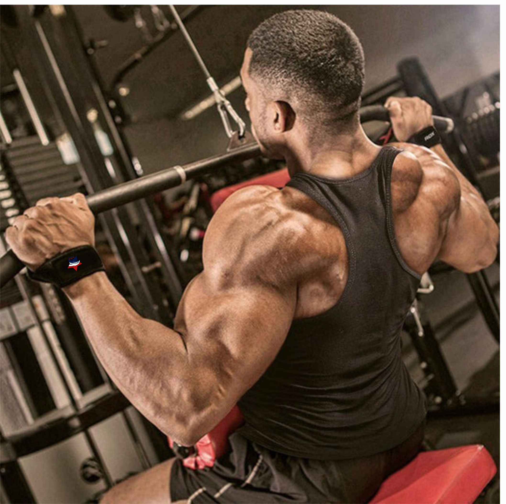 Weight lifting figure straps -4